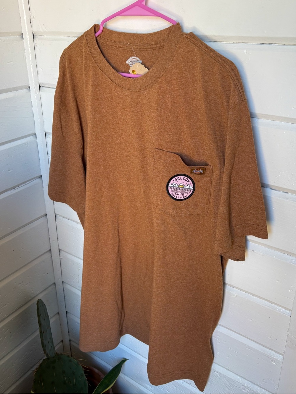 Dickies Short Sleeve Tee with Pocket Patch